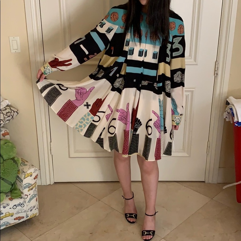Valentino Print Dress